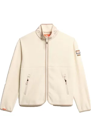 Superdry Het Fleecevest Active van is een stijlvolle dames fleece met minimalistische uitstraling