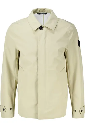 Airforce De Trenchcoat Kort van is een stijlvolle jas met een minimalistische uitstraling