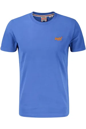 Superdry Het T-shirt Essential Logo van is een casual heren t-shirt met een ronde hals en korte mouwen