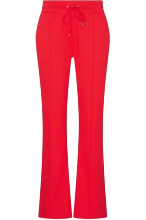 HV SOCIETY Pantalon Ellis van combineert casual stijl met flared pasvorm en normale taille