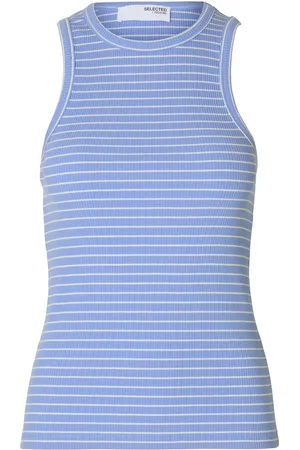 SELECTED De Tanktop Anna van is een stijlvolle dames top mouwloos met een casual uitstraling