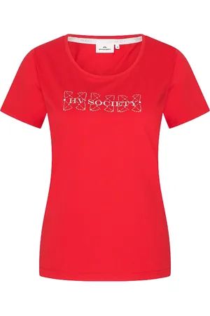 HV SOCIETY Het T-shirt Darlan van combineert casual stijl met een ronde halslijn en korte mouwen