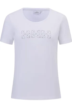 HV SOCIETY Het T-shirt Darlan van combineert casual stijl met een ronde halslijn en korte mouwen