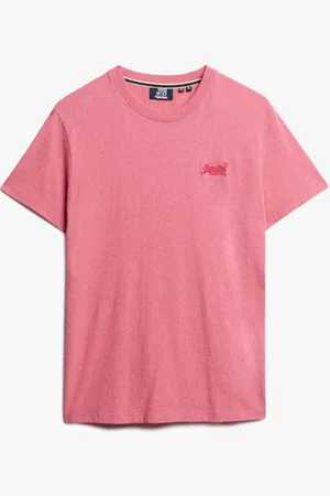 Superdry Het T-shirt Essential Logo van is een casual heren t-shirt met een ronde hals en korte mouwen
