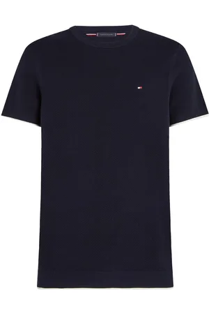 Tommy Hilfiger Dit casual heren T-shirt van heeft een ronde hals en korte mouwen