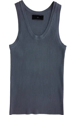 With Black De Tanktop Lewis van is een effen dames top mouwloos met een minimalistische stijl