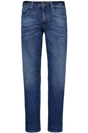 No Excess De Denim, Relaxed Fit 715, Stone Used van is een stijlvolle heren jeans met een casual uitstraling