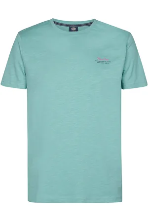 Petrol Industries Het T-shirt van is een casual heren t-shirt met een ronde hals en regular fit