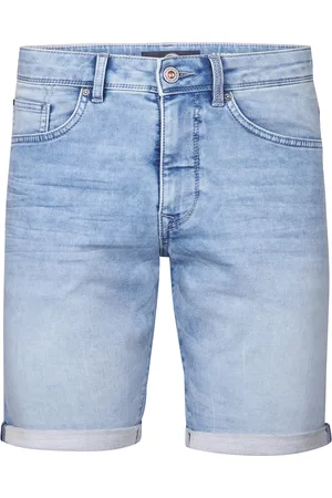 Petrol Industries Shorts Ros Denim van is een casual heren short met een normale taille en slimfit pasvorm