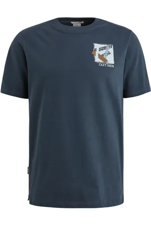 Cast Iron Het T-shirt van is perfect voor een trendy voorjaarslook