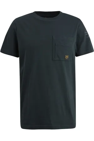 PME Legend™ Het T-shirt van is een effen heren t-shirt met een ronde hals en korte mouwen, ideaal voor casual zomerse dagen