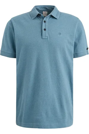 Cast Iron De Polo Popcorn van is een stijlvolle heren polo met een casual uitstraling