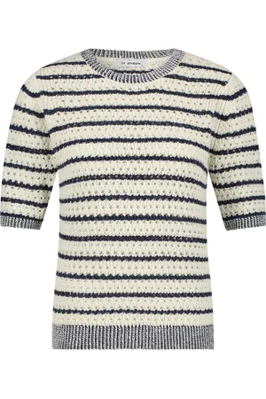 In Shape De Pullover Inez van is een gebreide top met een ronde hals en lange mouwen, ideaal voor casual gelegenheden