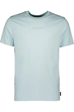 Airforce Het woring t-shirt is een stijlvol heren t-shirt met een ronde hals en korte mouwen, ontworpen voor een casual look