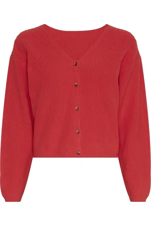 MSCH Het Vest Klaka van biedt een stijlvolle casual look met zijn losse pasvorm, lange mouwen en effen patroon