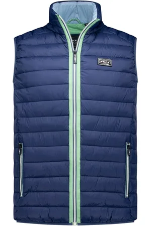 NZA De Bodywarmer Harvey van is een herenbodywarmer zonder mouwen, perfect voor casual winterdagen