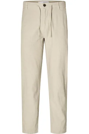 SELECTED Broek Brody van is een stijlvolle chino met voor- en achterzakken