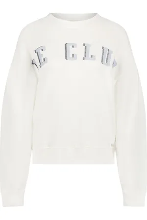 NUKUS De Maud Sweater van is een stijlvolle sweater met een casual fit, gemaakt van zacht katoen