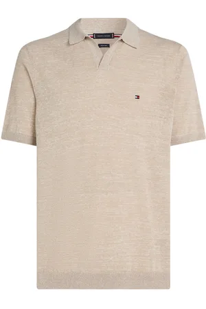 Tommy Hilfiger De Polo Jonny van is een stijlvolle heren polo met een opstaande kraag en polokraag