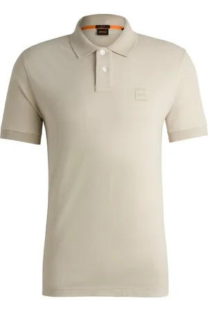 HUGO BOSS De Polo Passenger van is een stijlvolle heren polo met een opstaande kraag en polokraag