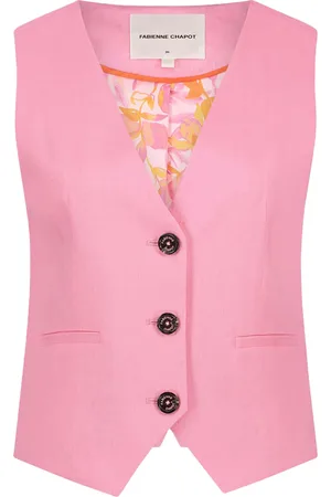 Fabienne Chapot Gilet Gigi van is een stijlvol dames gilet met een getailleerde pasvorm