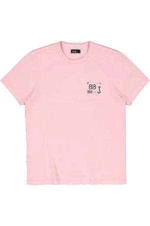 Butcher of Blue Het T-shirt Stencil van is een casual heren t-shirt met een ronde halslijn en korte mouwen
