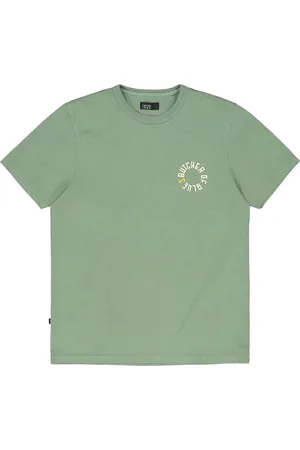 Butcher of Blue Het T-shirt Circle van is een stijlvol heren t-shirt met een ronde hals en korte mouwen