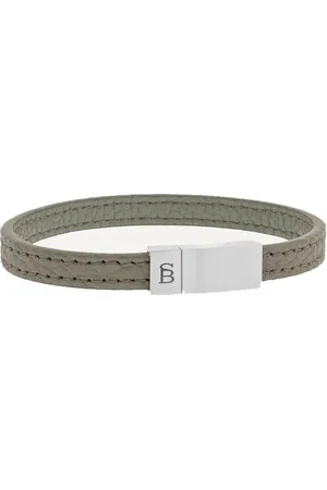 Steel & Barnett Leather Bracelet Grady