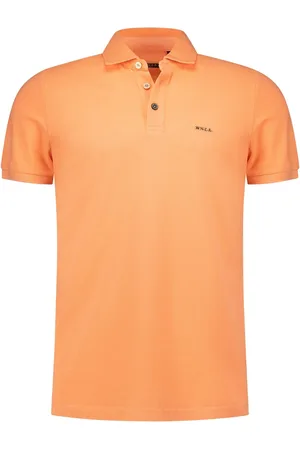 NZA Polo Peter van is een casual heren polo met een 3 knoops button down kraag en polokraag