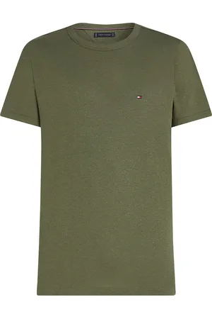 Tommy Hilfiger Dit T-shirt van is een casual heren t-shirt met een ronde hals en korte mouwen