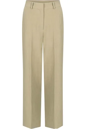 Aaiko De Pantalon Robin van is een elegante pantalon met een normale taille, perfect voor elke gelegenheid