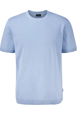 Saint Steve Het T-shirt Teun van is een stijlvol heren t-shirt met een ronde hals en korte mouwen