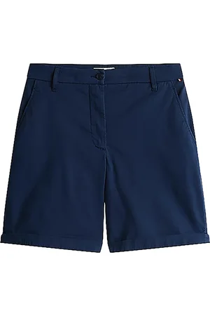 Tommy Hilfiger Deze casual short van biedt een normale taille en knoopsluiting, ideaal voor een comfortabele pasvorm