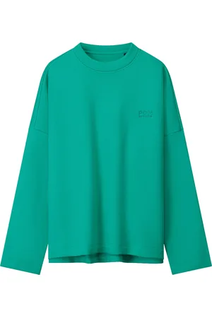 POM Amsterdam De Swater Fresh Green van is een stijlvolle dames trui met een casual uitstraling