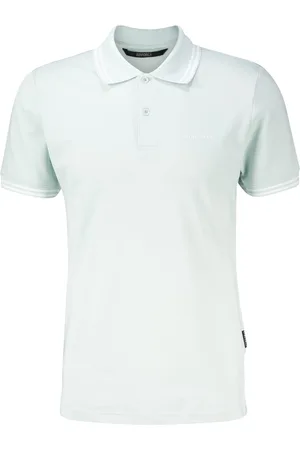 Airforce De Polo van is een stijlvolle herenpolo met een opstaande kraag en knoopsluiting
