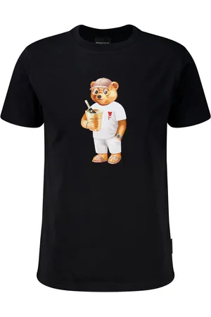 baron filou Het T-shirt Filou van combineert casual stijl met een grafisch patroon