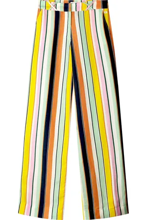 POM Amsterdam De Pantalon Paradise Streep van biedt een stijlvolle en comfortabele optie voor jeans