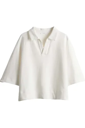 Opus Poloshirt Golos van is een stijlvolle sweater met een minimalistische uitstraling
