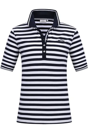 HV SOCIETY De Polo Ravi van is een casual polo met een polokraag en korte mouwen