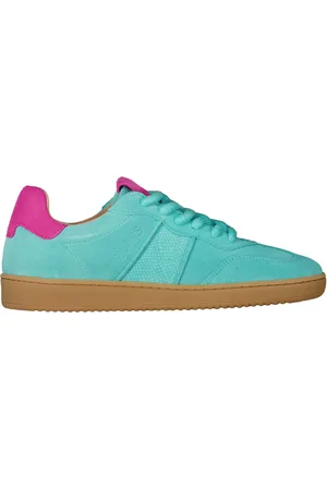 DWRS Sneakers Poona van zijn stijlvolle sneakers met een effen patroon en een casual, sportieve uitstraling