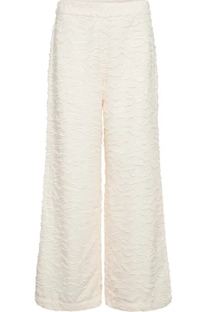 Co`Couture Pantalon Rachel van is een elegante pantalon met wijde pijpen