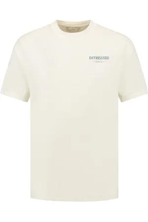 Dstrezzed Het T-shirt Nickolas Graphic van is een casual heren t-shirt met een ronde hals en ribgebreide mouwboorden