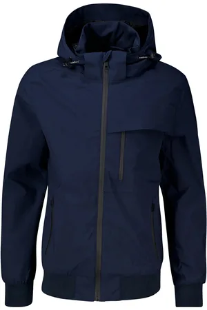 Covered De Jas Ray van is een stijlvol heren bomberjacket met een capuchon voor een sportieve look