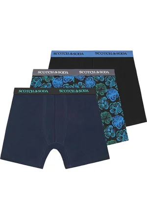 Scotch&Soda De Boxer 3-pack van biedt heren ondergoed met een elastische tailleband voor optimaal comfort