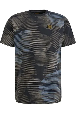 PME Legend™ Dit T-shirt is een casual heren T-shirt met een ronde hals en grafisch patroon