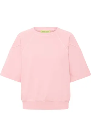 TheJoggConcept De Sweater Rugby van biedt casual stijl met een ronde hals, korte mouwen en een losse fit