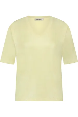 In Shape De Top Day van is een elegante dames top korte mouw, perfect voor zomerse dagen