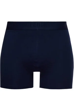 Superdry Boxers 3-pack Donkerblauw