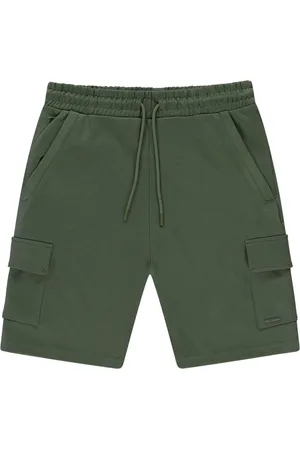 Cars De Short Rudush van is een heren short met een casual stijl, voorzien van een elastische taille en praktische cargo zakken