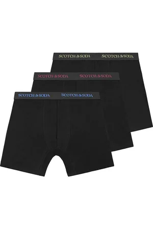 Scotch&Soda 3PK MENS SOLID COTTON STRETCH BOXER